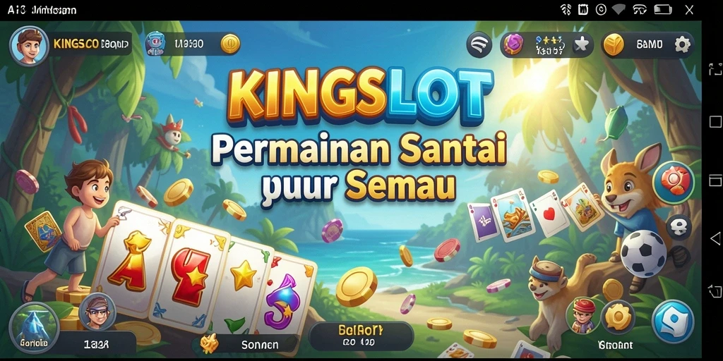 Tampilan gameplay KINGSLOT yang seru dan menarik.