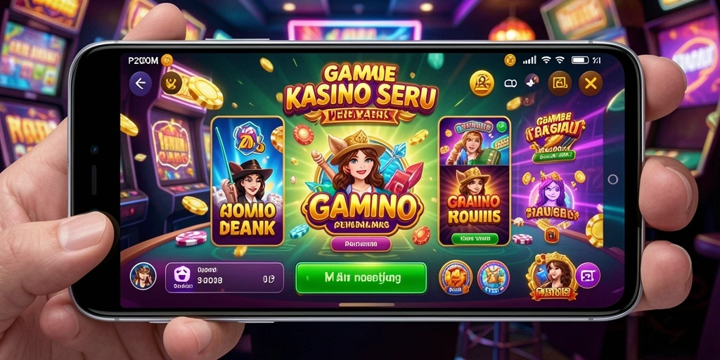 Screenshot menampilkan gameplay seru P200M dengan grafis memukau.