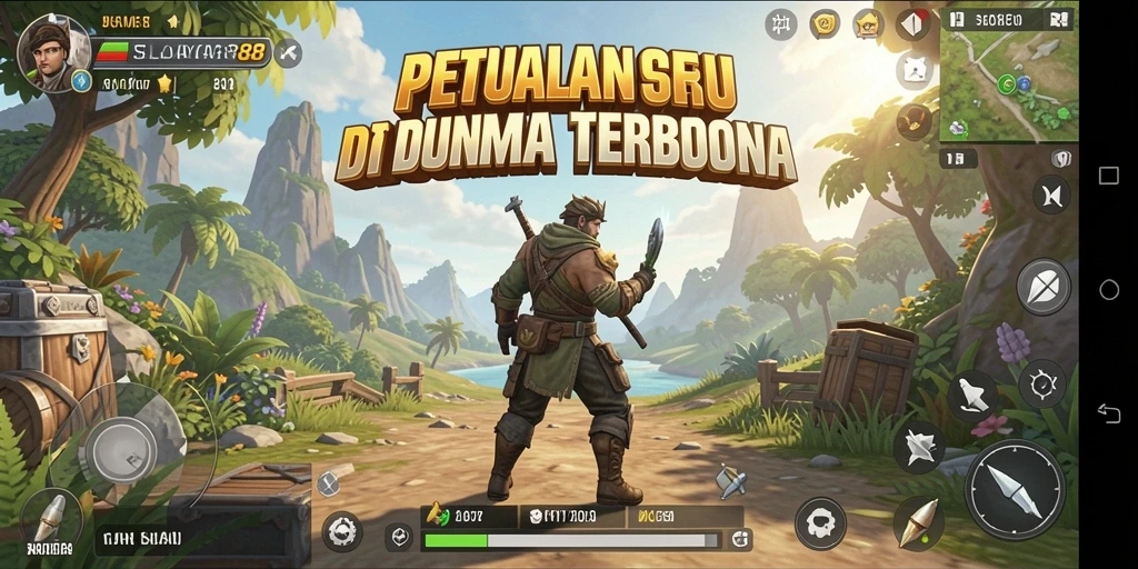 Tampilan gameplay seru dan menarik di dunia Open World SELAYAR88.