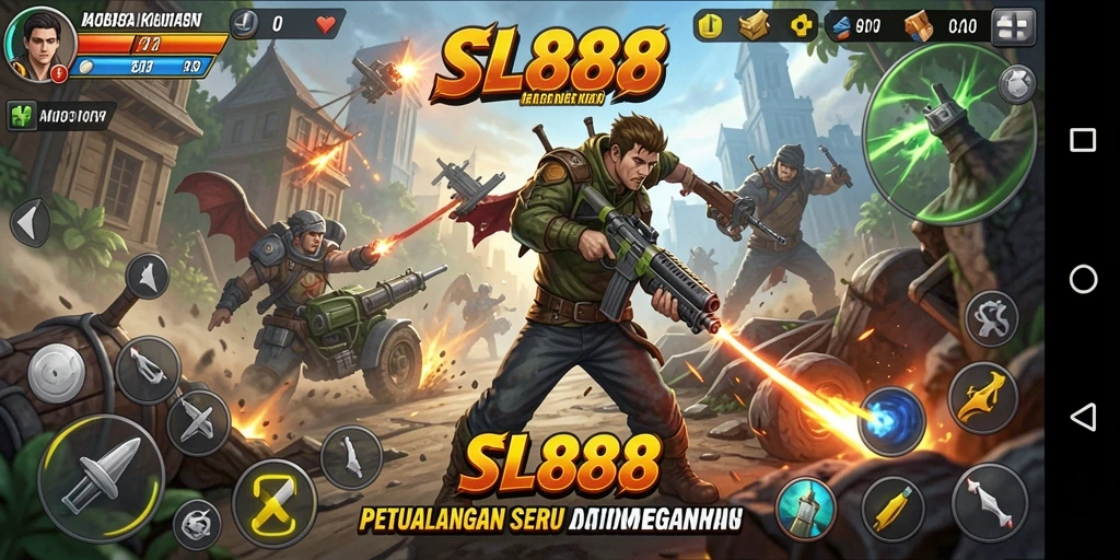 Gameplay aksi mendebarkan dari SL888 yang menarik dan mengasyikkan.