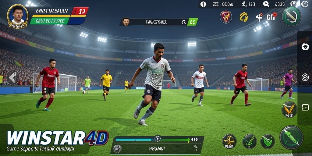 Tampilan menarik dari gameplay WINSTAR4D yang penuh aksi.